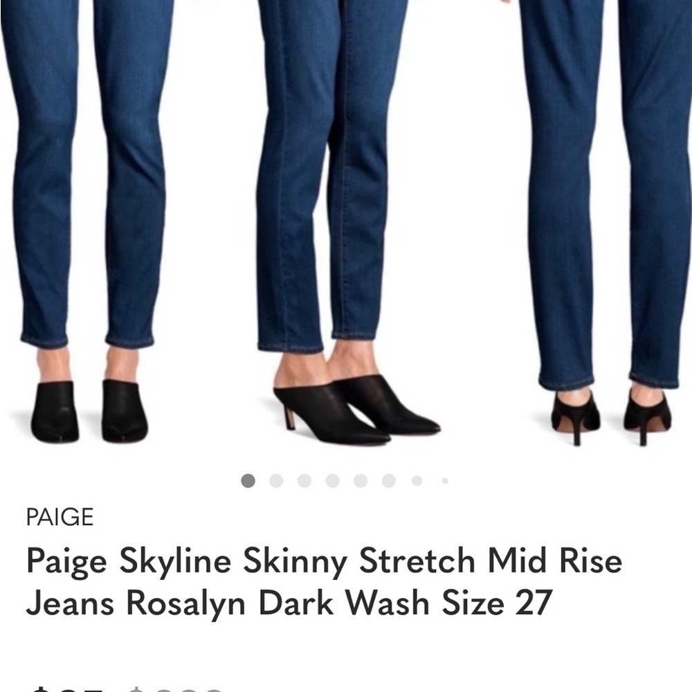 RESELLER BUNDLE: 6 Pairs of Woman’s Denim Jeans (Rag & Bone, Paige, Reformation) - Picture 6 of 8
